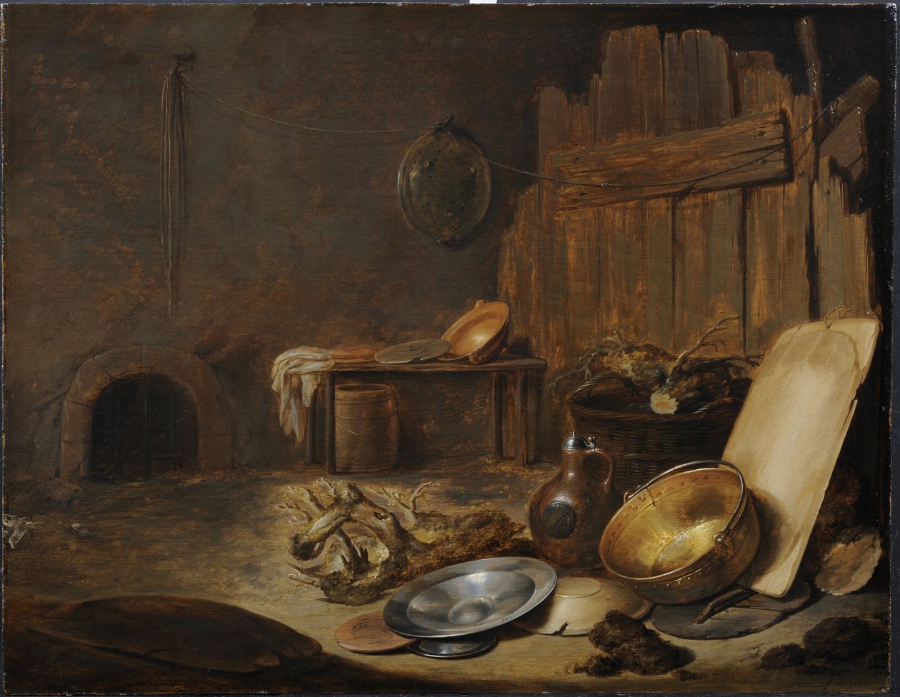 Stilleben i en stald af Jan Davidsz de Heem