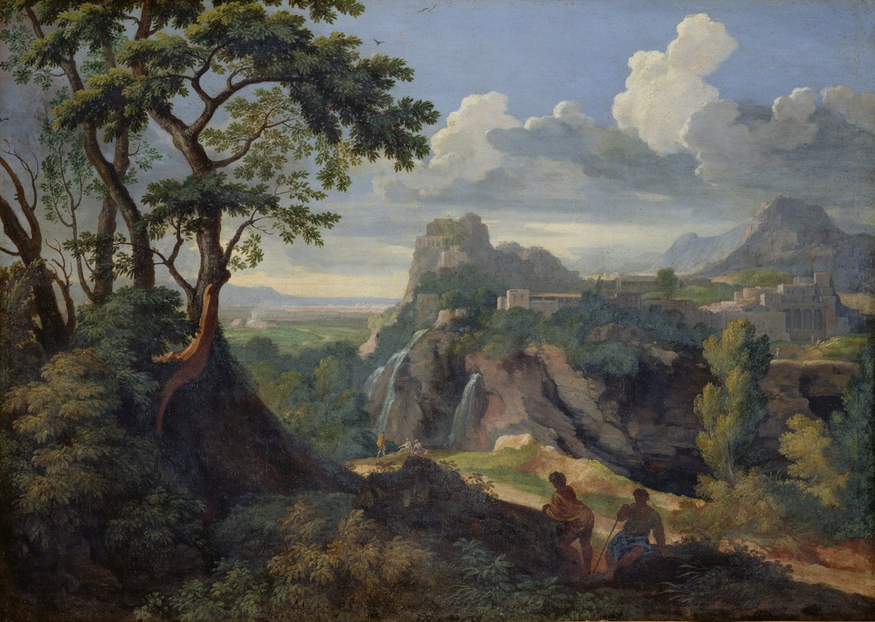 Landskab af Jan Frans van Bloemen