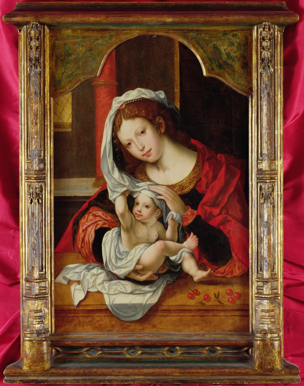 Madonna af Kirsebær af Jan Gossaert