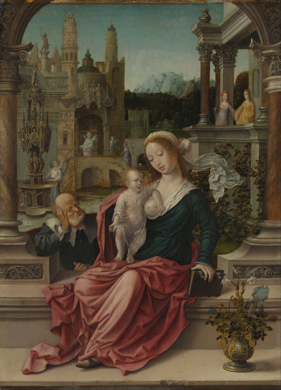 Den hellige familie af Jan Gossaert