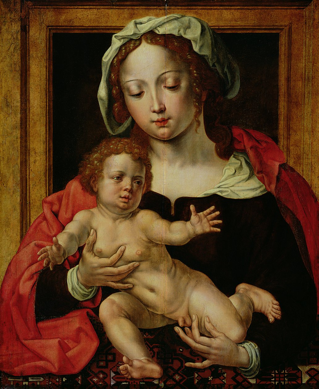 Jomfru og Barn af Jan Gossaert