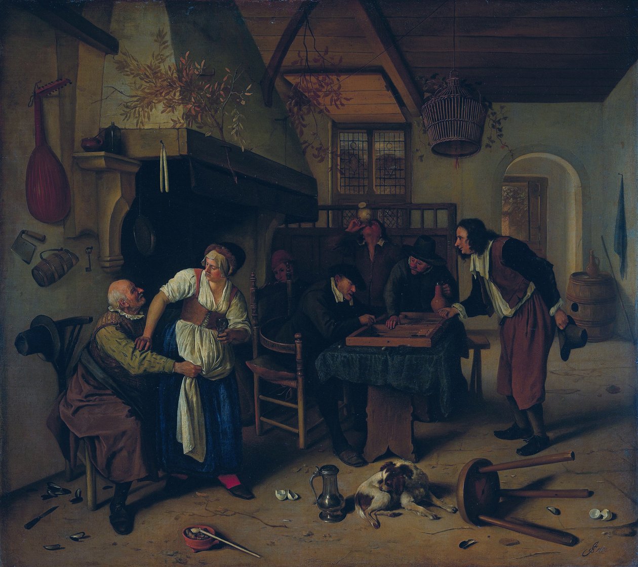 Det dobbelte spil af Jan Havickszoon Steen