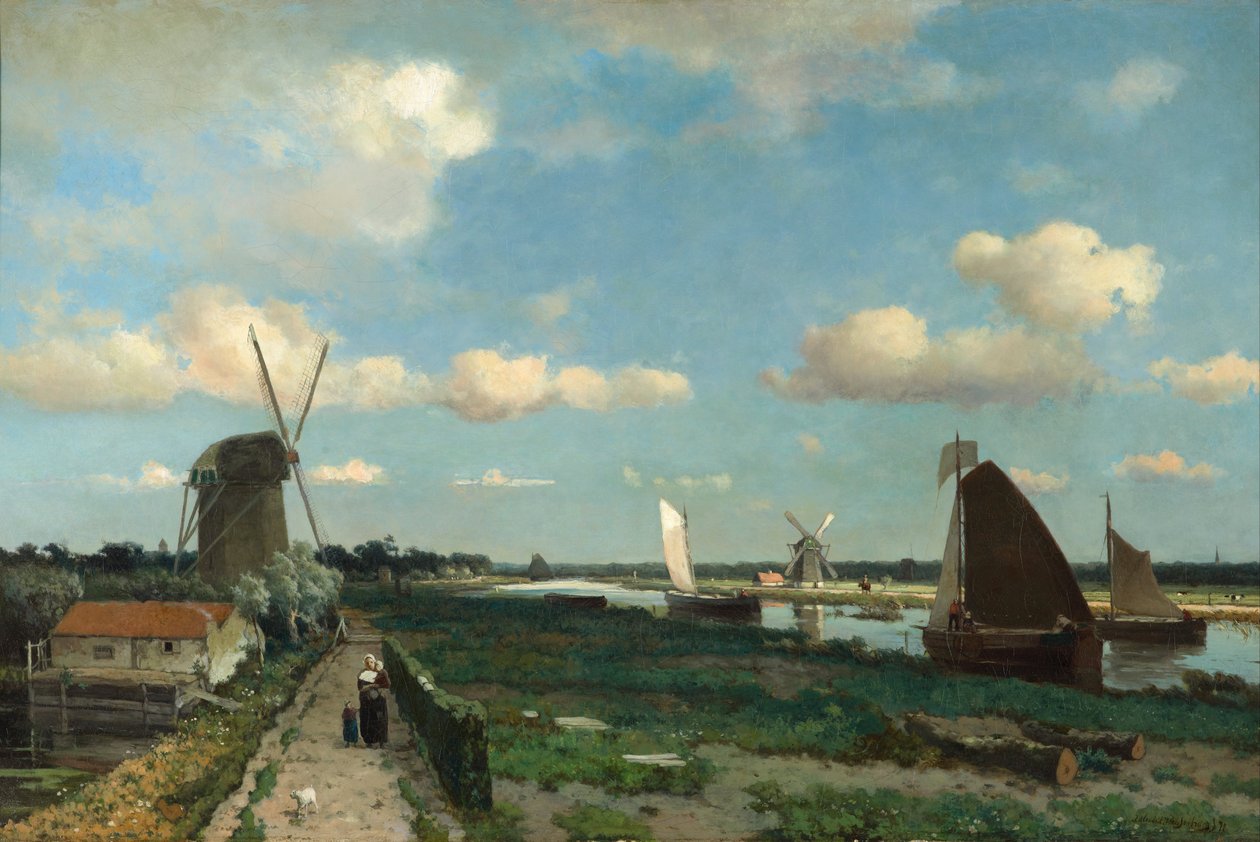 Trekvliet af Jan Hendrik Weissenbruch