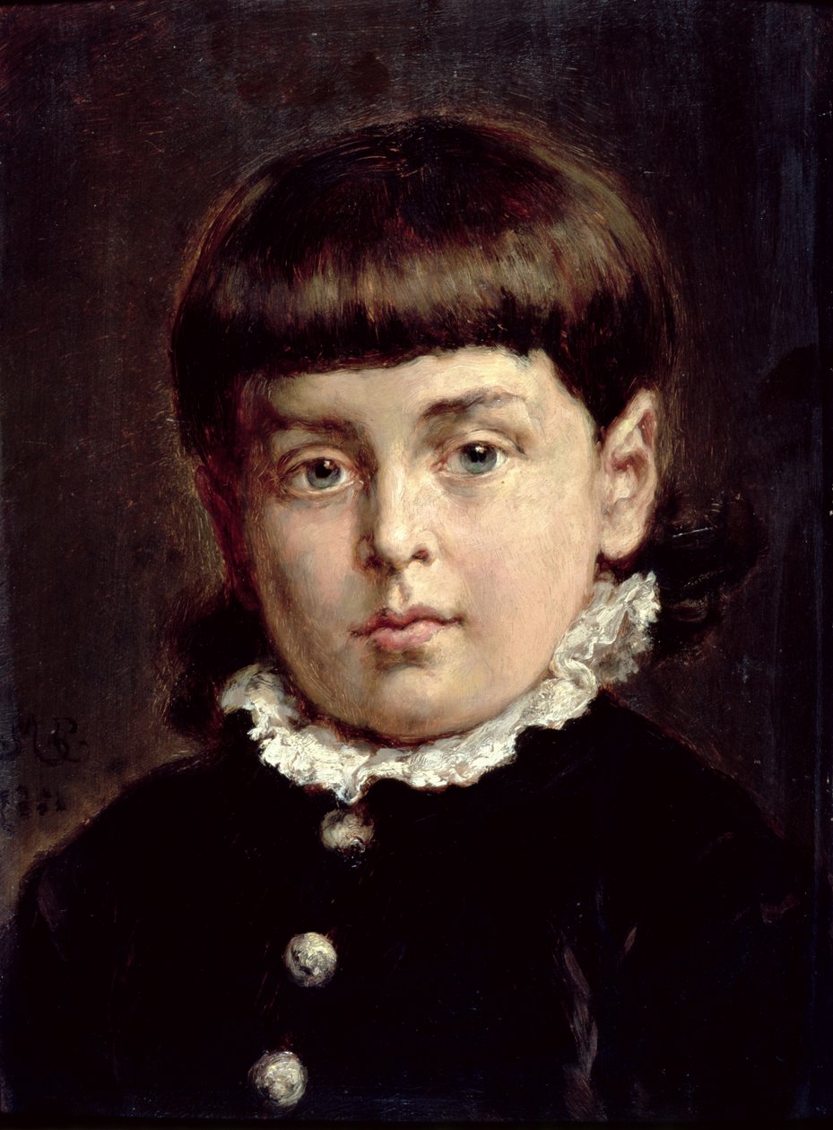 Portræt af en ung dreng, 1883 af Jan Alojzy Matejko