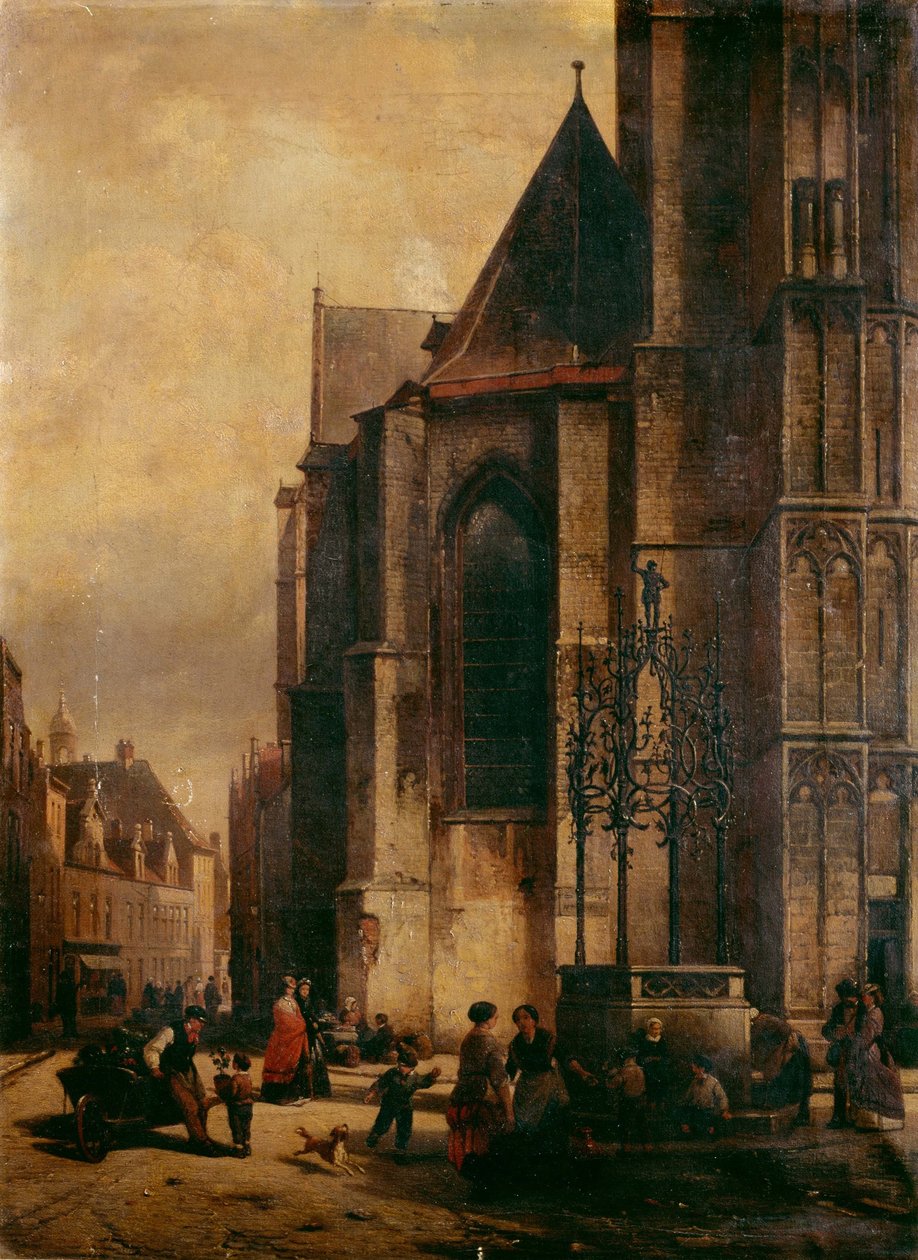 Metsys-brønden i Antwerpen af Jan Michiel Ruyten