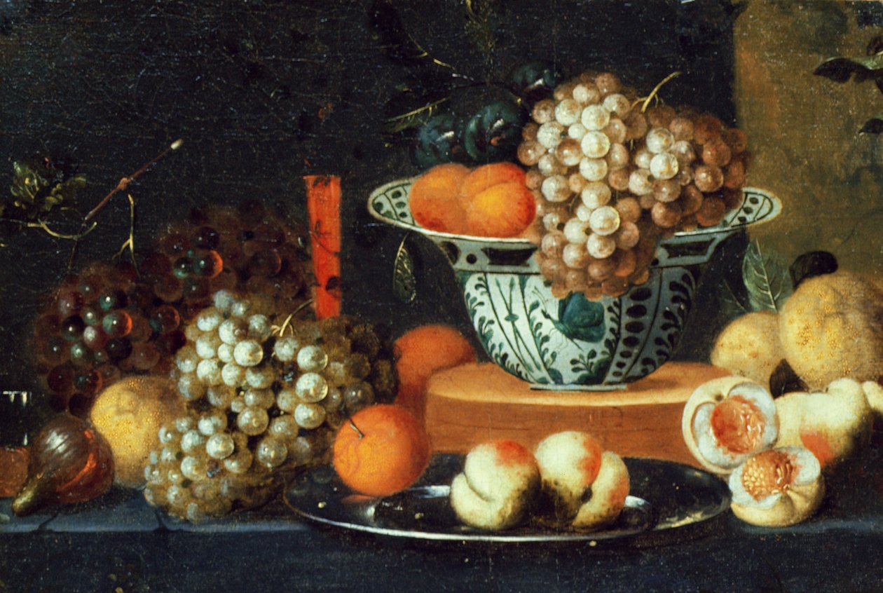 Stilleben med frugt af Jan Pauwel the elder Gillemans