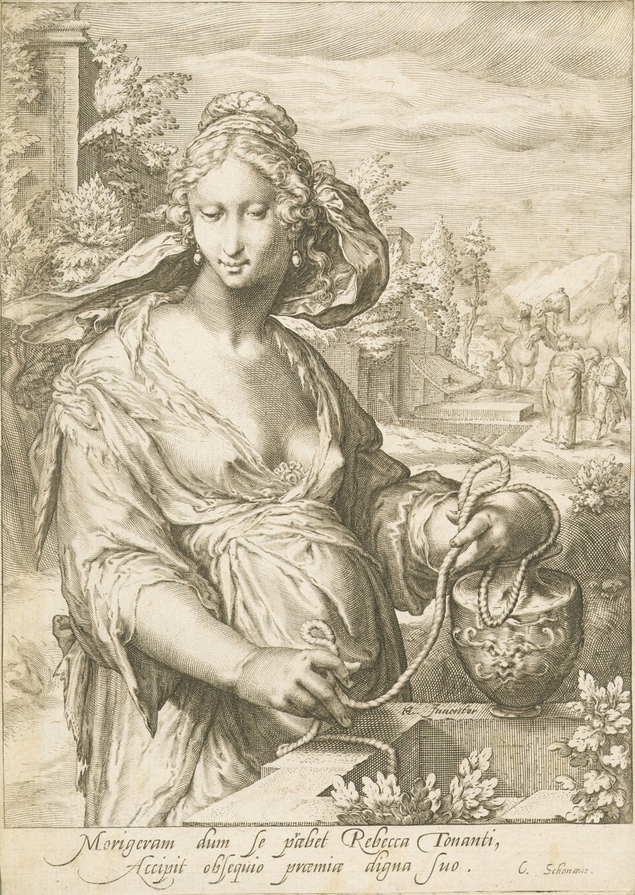 Rebecca ved brønden af Jan Pietersz. Saenredam