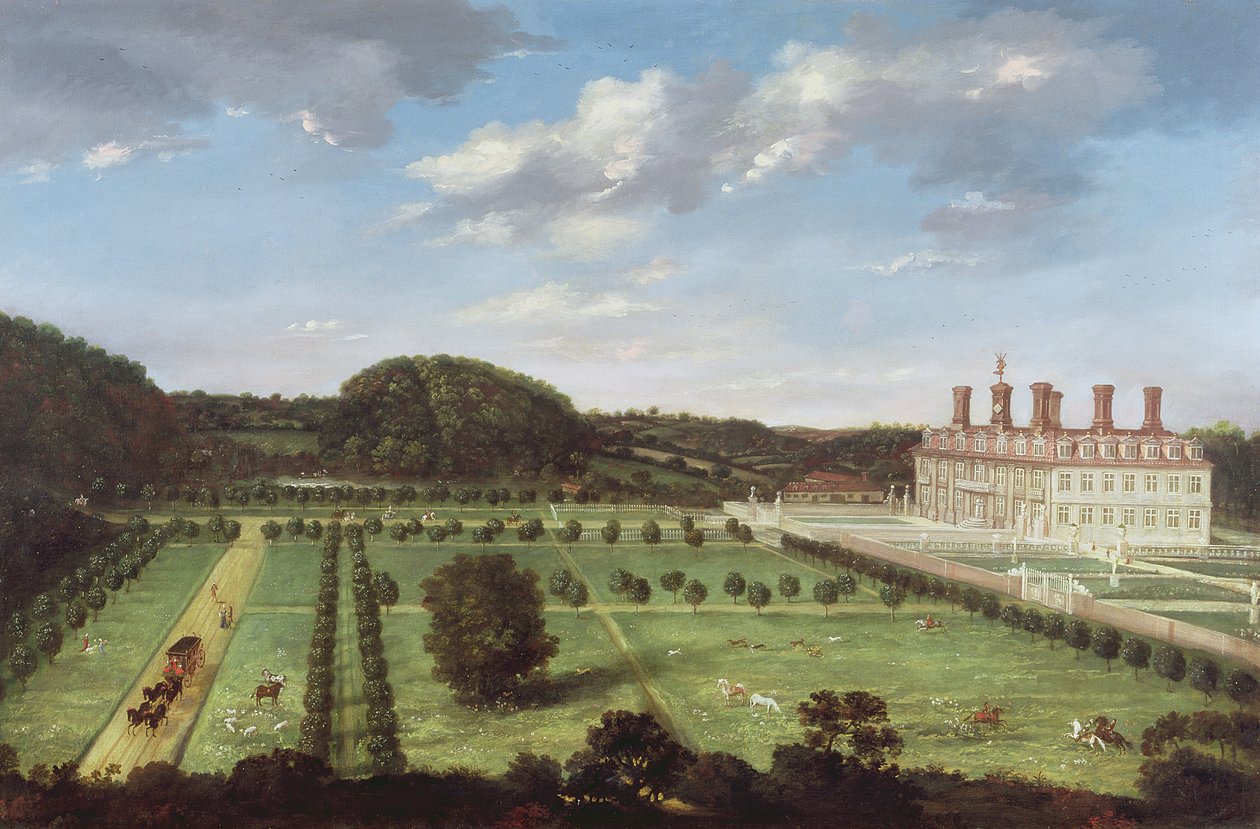 Udsigt over Bayhall, Pembury, Kent, ca. 1675 af Jan Siberechts