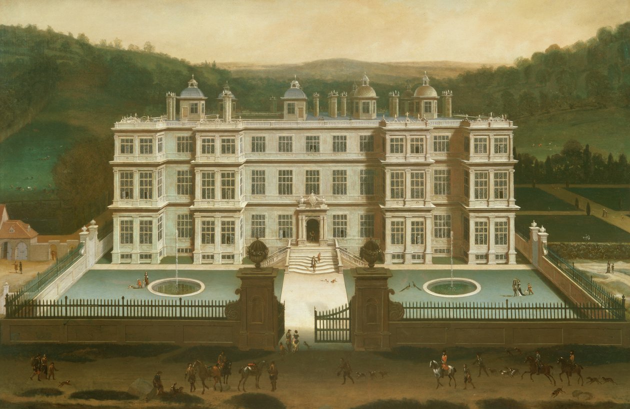 En udsigt over Longleat af Jan Siberechts