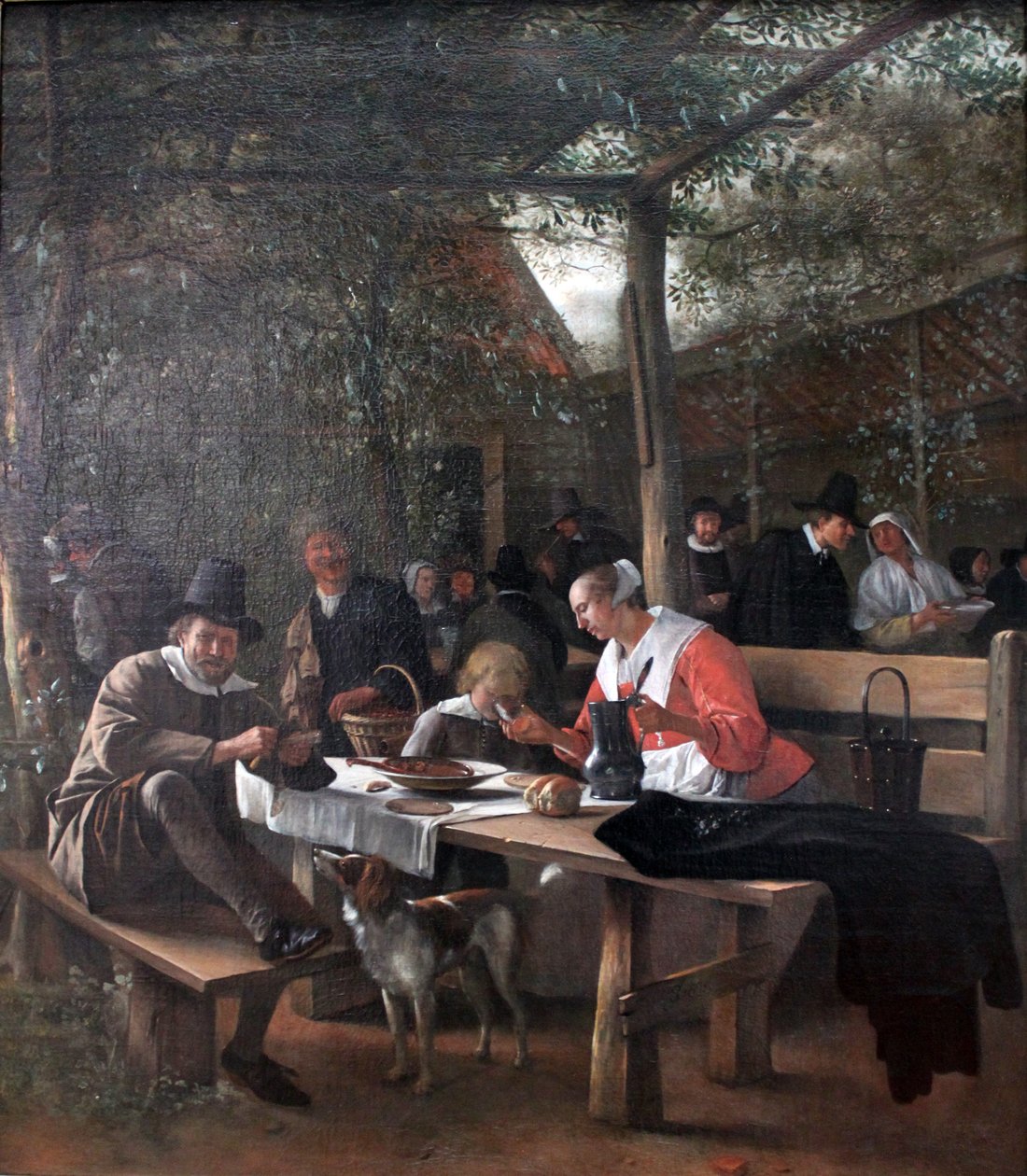 Pubhaven af Jan Havickszoon Steen