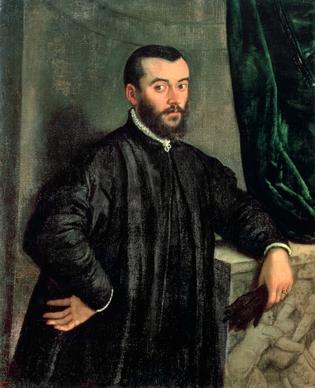 Portræt af Andrea Vesalius (1514-64) af Jan Stephen van Calcar