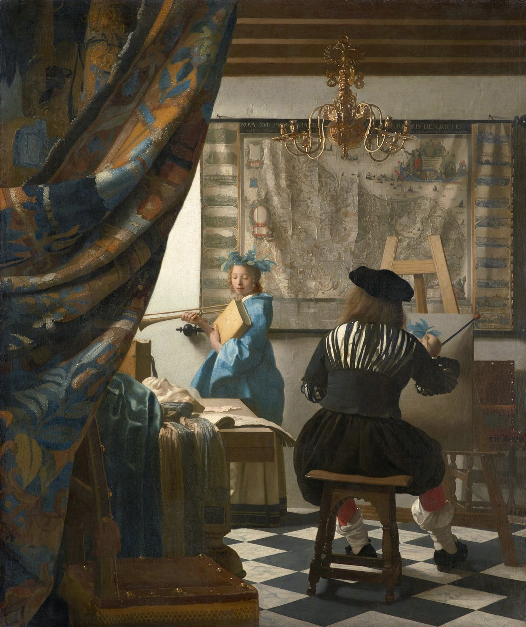 Kunsten at male af Jan Vermeer van Delft