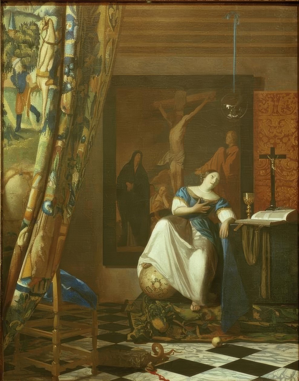 Allegori om tro af Jan Vermeer van Delft