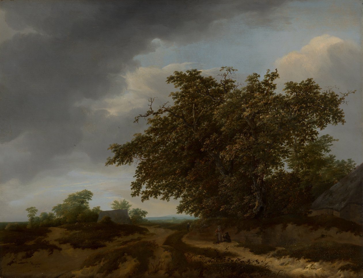 Landskab ved klitkanten af Jan Vermeer van Haarlem