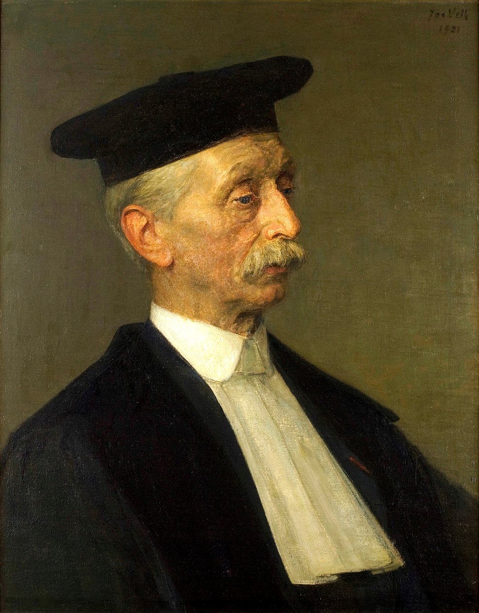 Portræt af Jacobus Cornelis Kapteyn (1851-1922) af Jan Veth