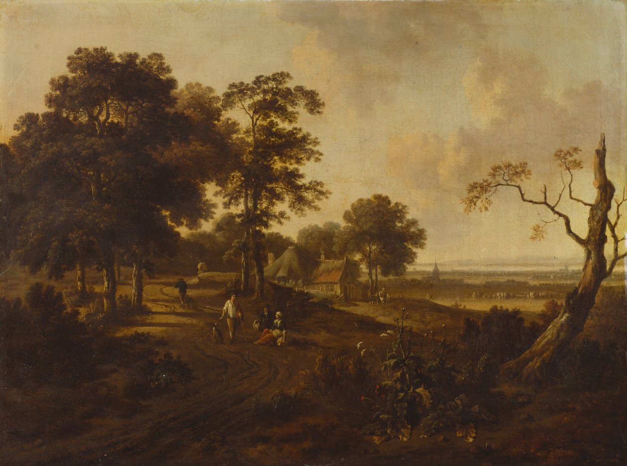 Landskab af Jan Wijnants