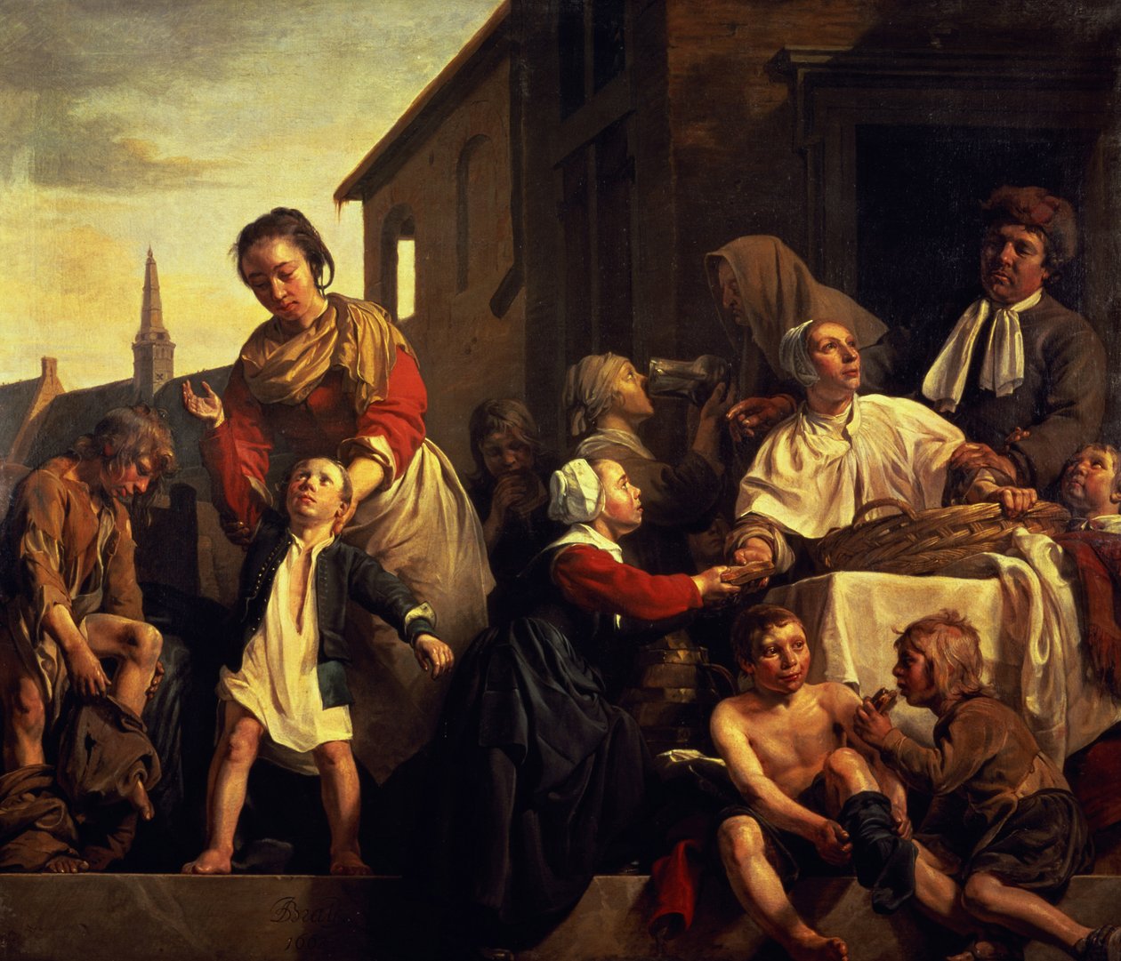 At passe forældreløse børn af Jan de Bray