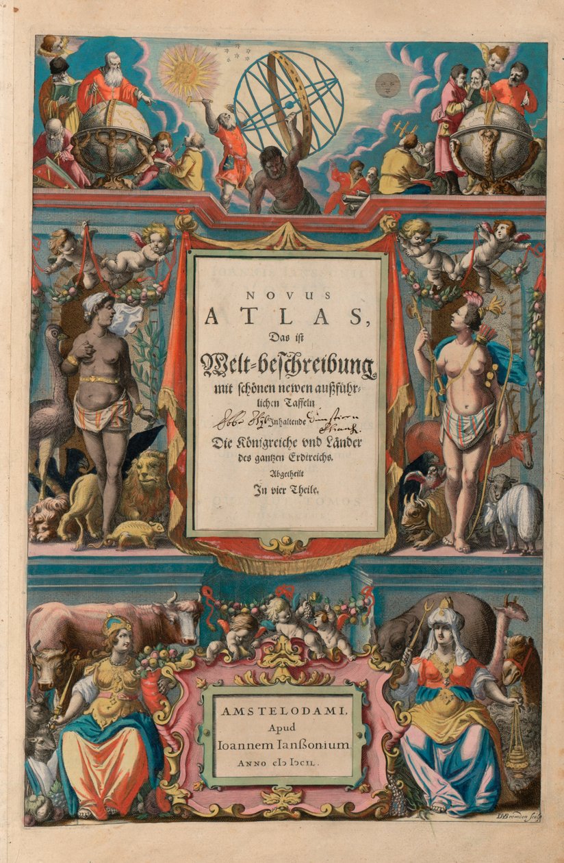 Novus atlas af Jan og Jodocus Hondius Janssonius