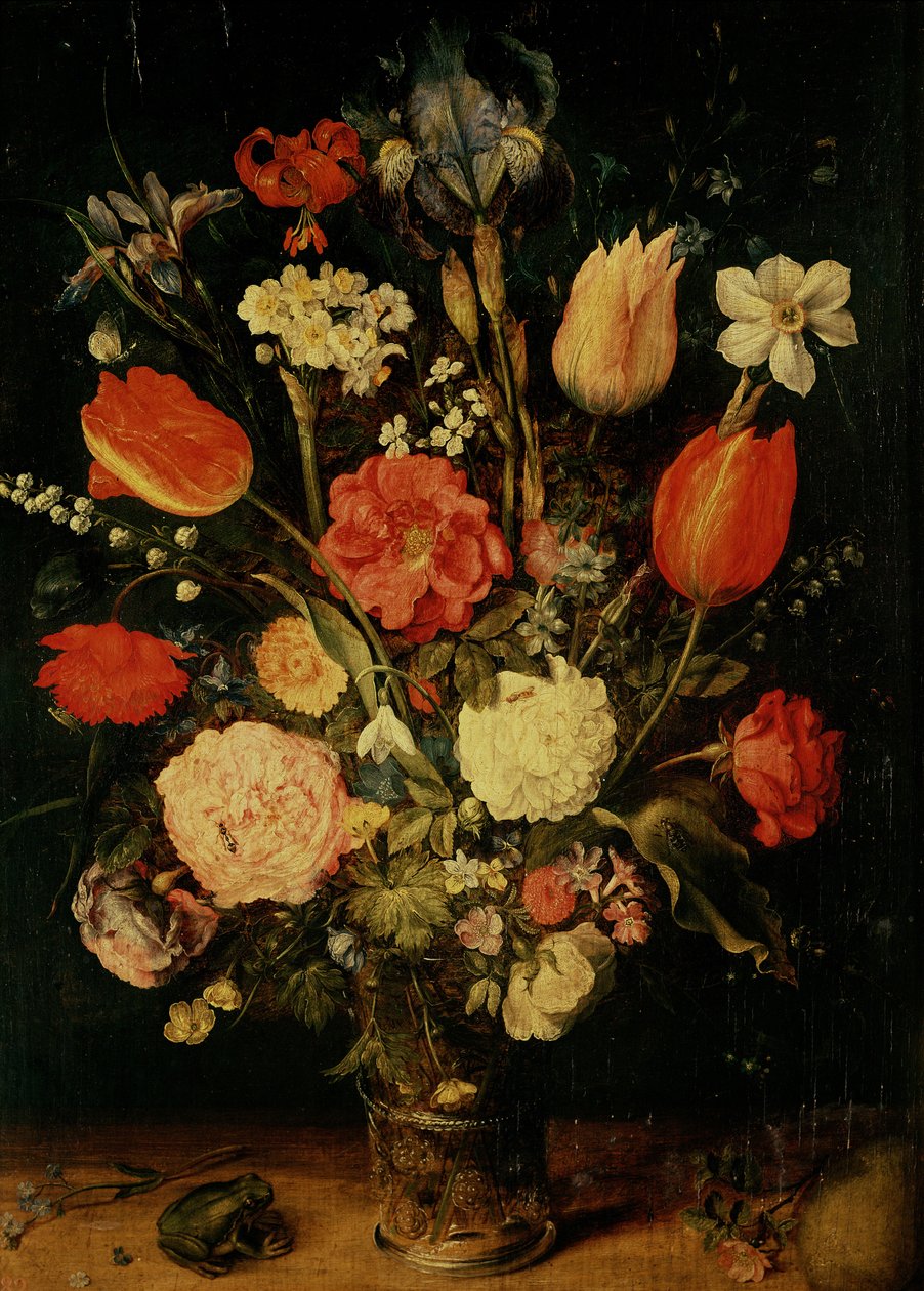 Stilleben af blomster af Jan the Elder Brueghel