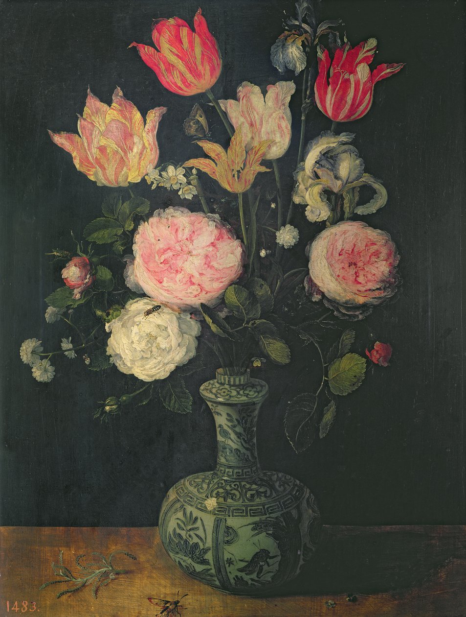 Stilleben af blomster af Jan the Elder Brueghel