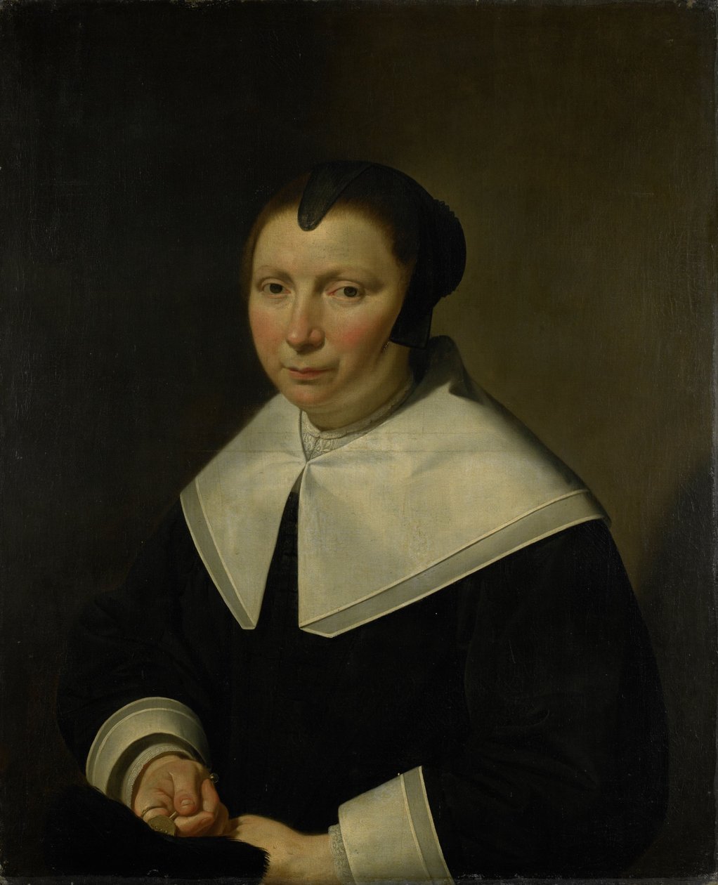 Portræt af en kvinde af Jan van Bijlert