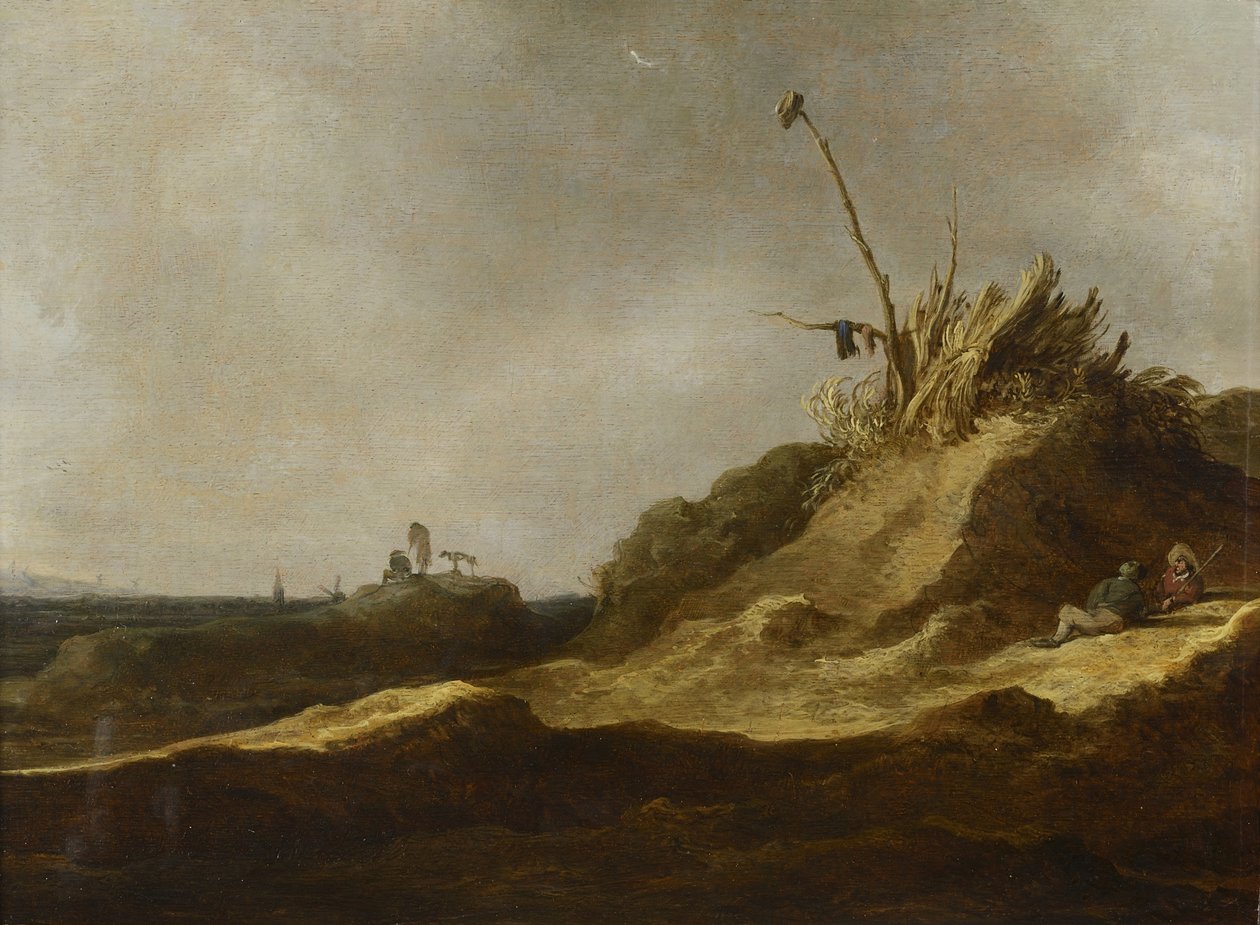 Klitlandskab af Jan Josephsz van Goyen