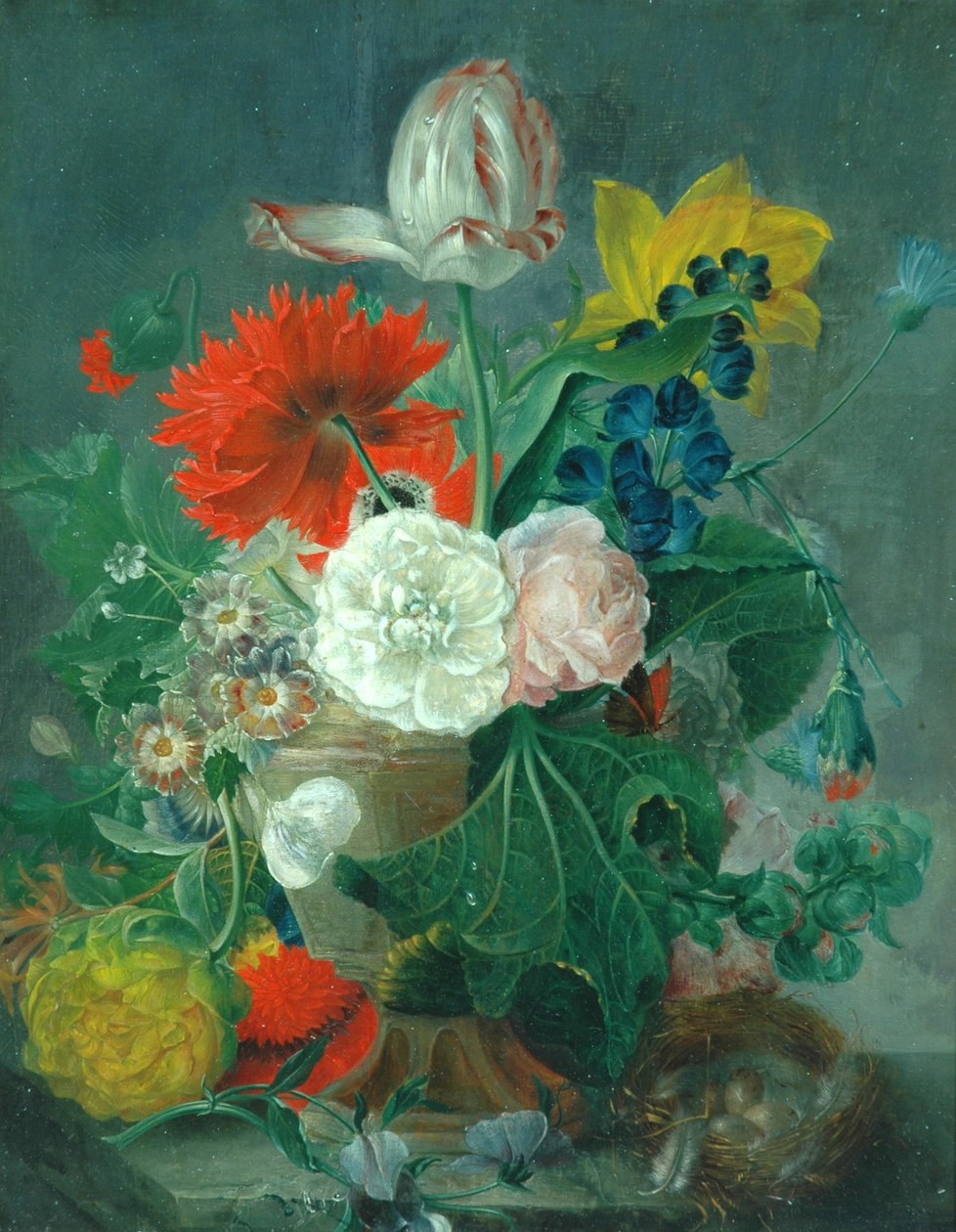 Blomsterstykke af Jan van Os