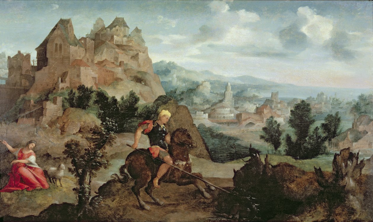 St George og dragen af Jan van Scorel