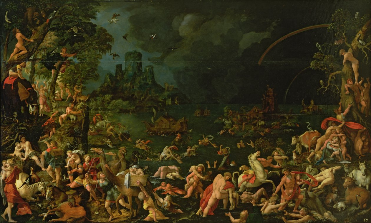 Syndfloden, 1515 af Jan van Scorel