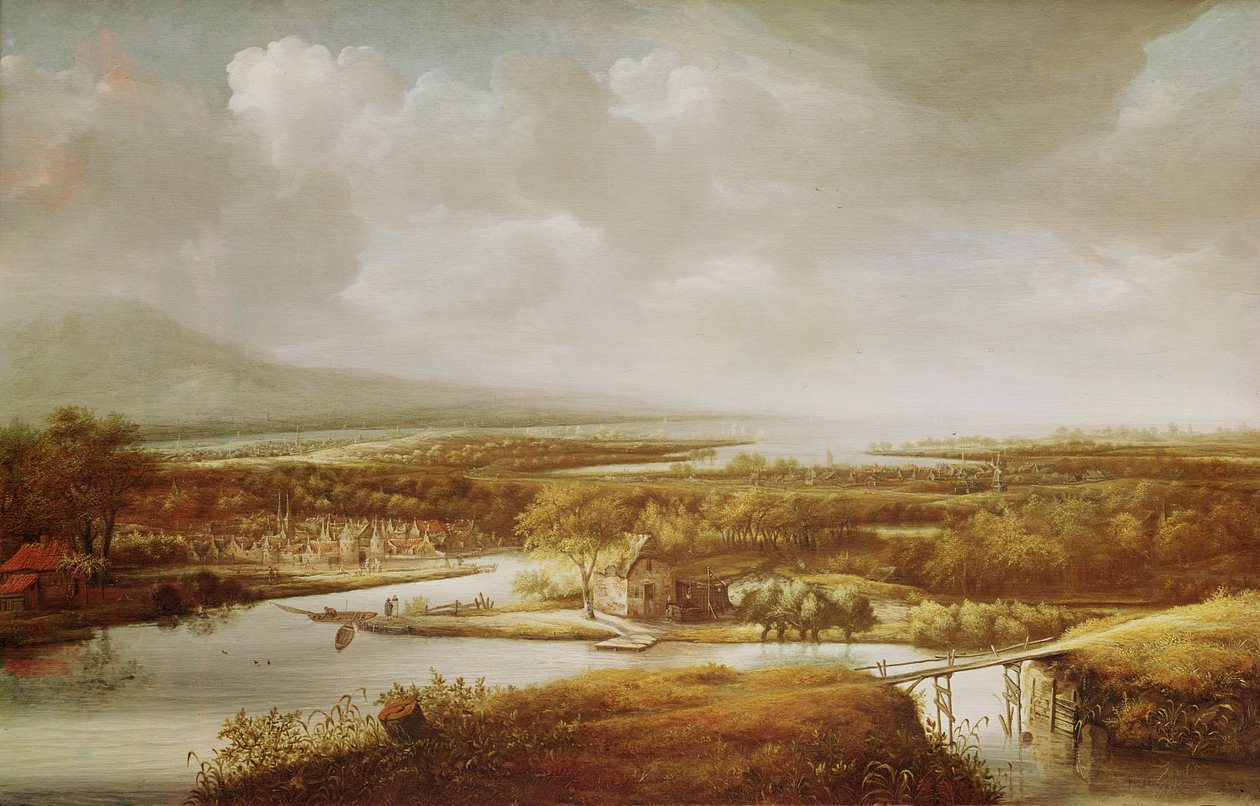 Landskab af Jan van der Meer