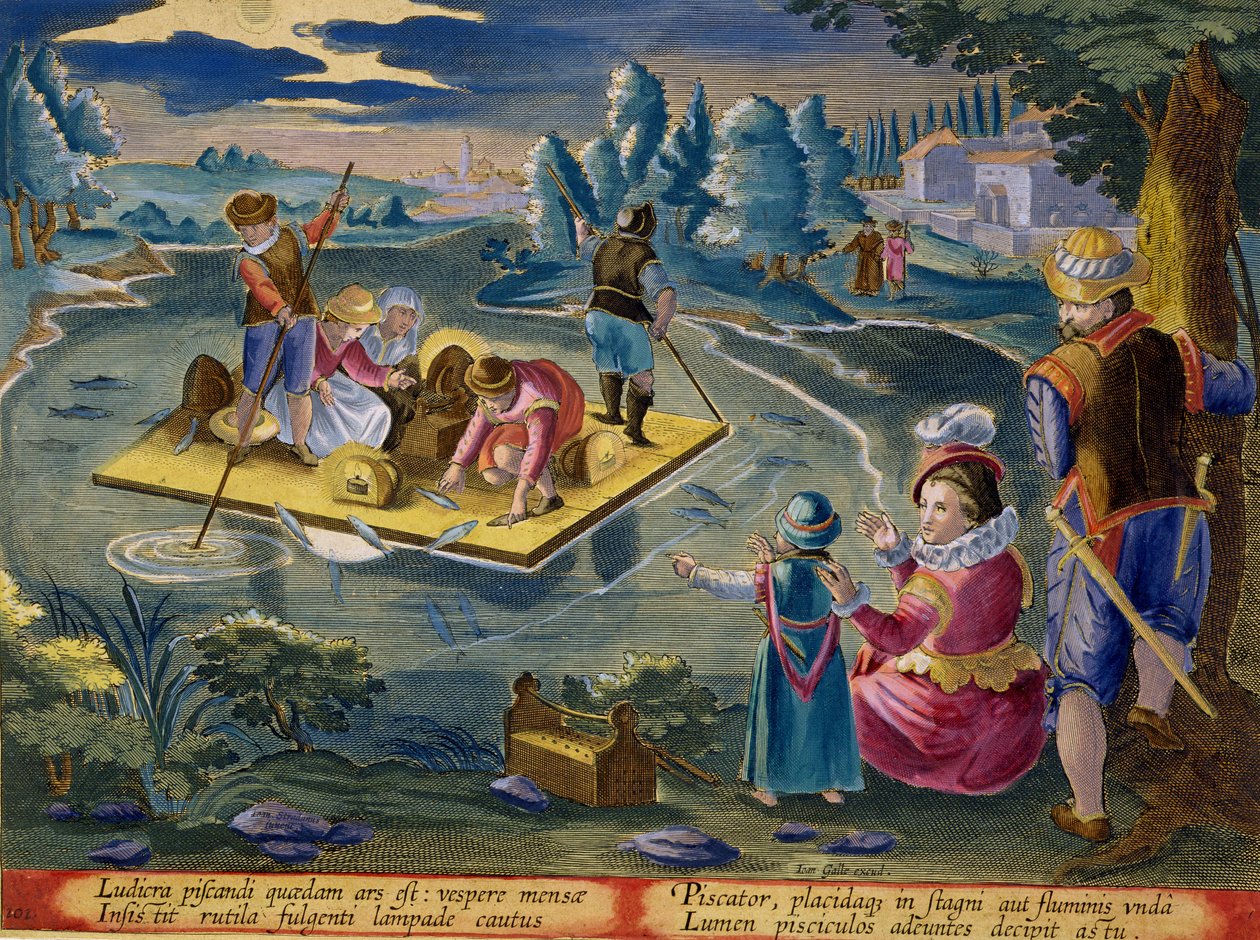 Fishing on a Lake at Night, plade 101 fra 