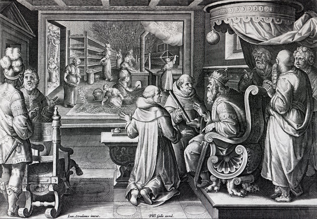 Sericus, sigte Sericus Vermis, plade 9 fra 