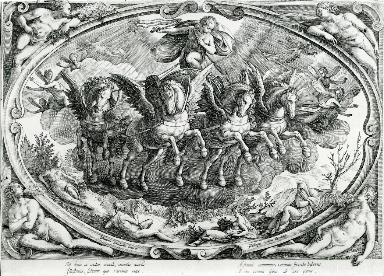 Solen, 1500-tallet af Jan van der Straet