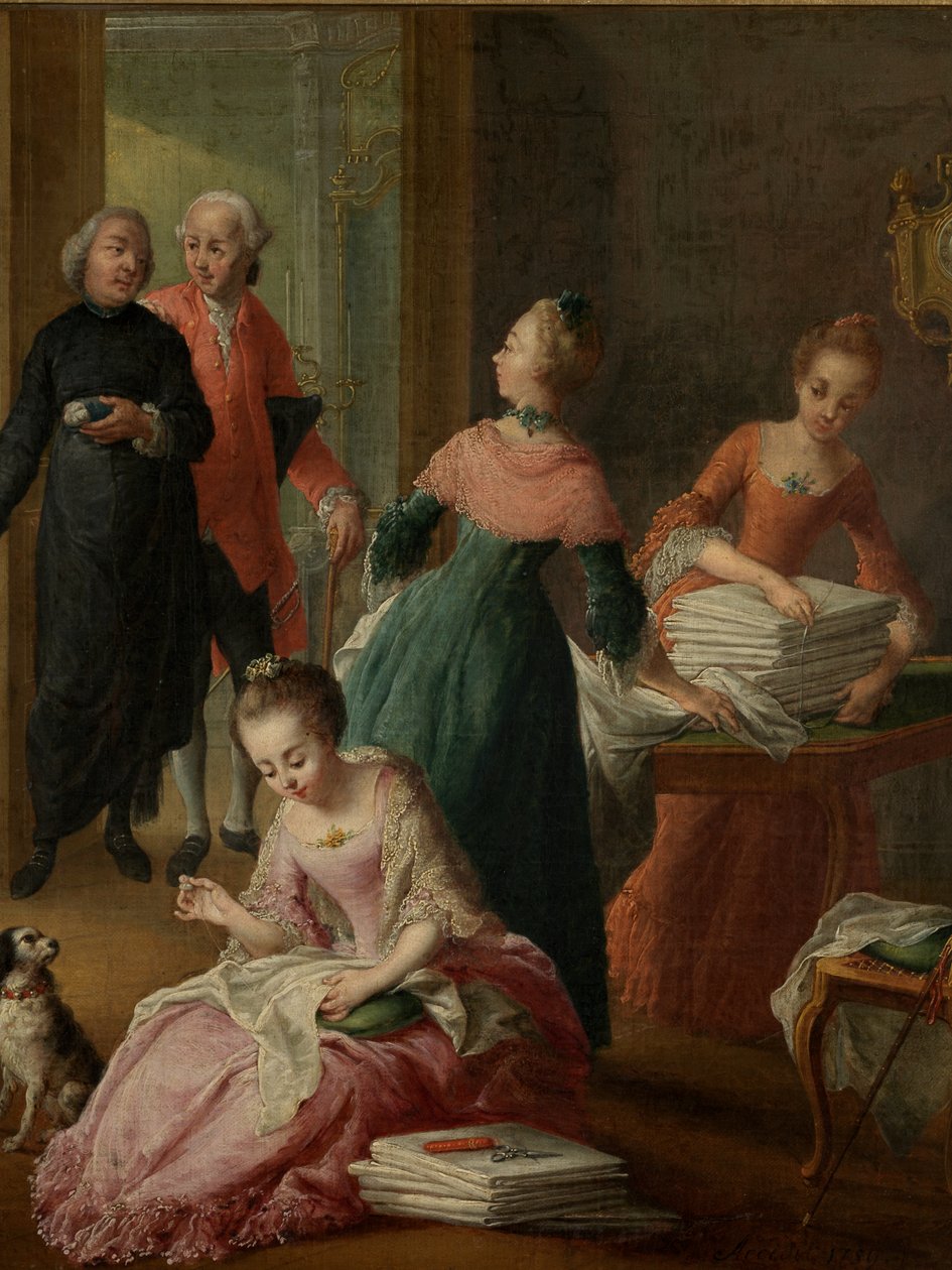 Detalje af eftermiddagste af Jan-Anton Garemyn