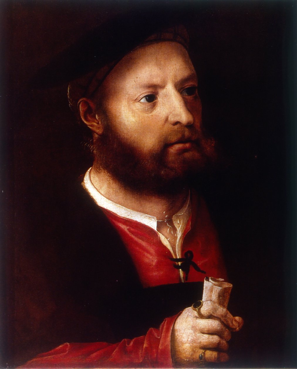 Portræt af en mand (maleri) af Jan (c.1472 c.1533) Gossaert