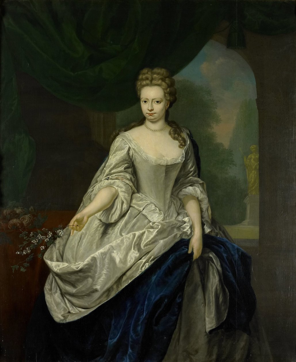 Portræt af Louise Christina Trip af Jan Abel Wassenbergh
