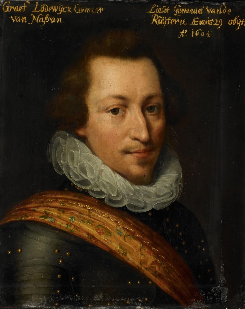 Portræt af grev Louis-Gunther af Nassau af Jan Antonisz van Ravesteyn (workshop of)