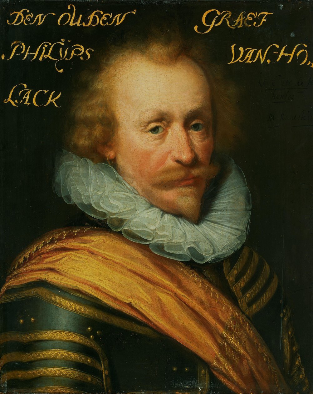 Portræt af Philips, greve af Hohenlohe zu Langenburg af Jan Antonisz van Ravesteyn (workshop of)