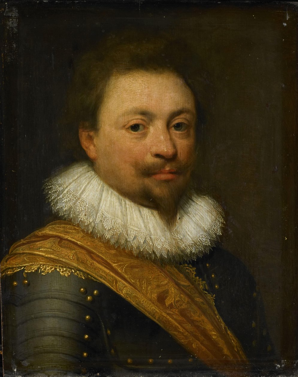 Portræt af William, greve af Nassau-Siegen af Jan Antonisz van Ravesteyn (workshop of)