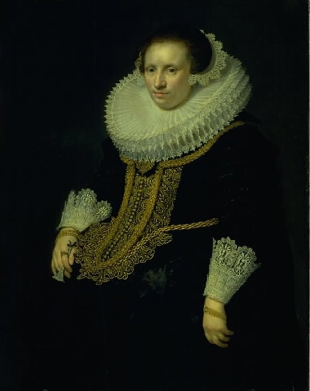 Portræt af en Dame af Jan Antonisz. van Ravesteyn