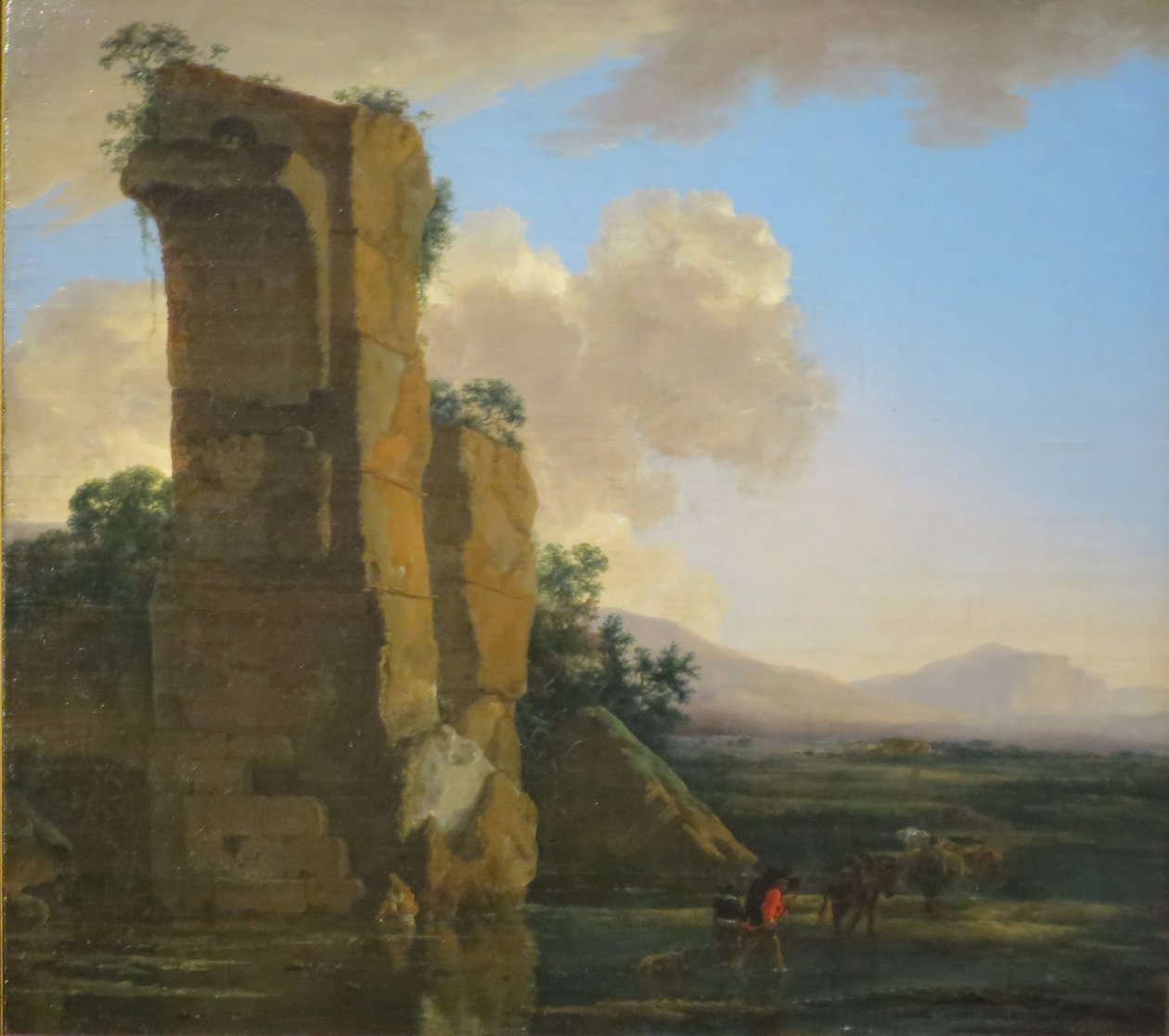 Italiensk landskab af Jan Asselijn