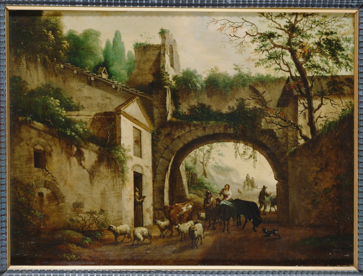 San Lazzaro-buen i Rom ... (maleri på lærred) af Jan Asselyn