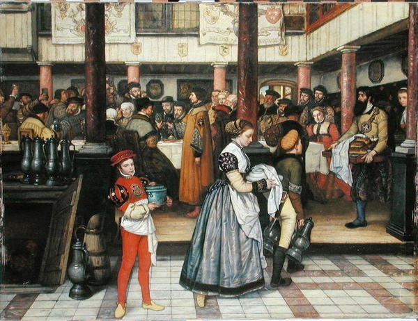 St. Johns Festival, 1859 (se også 234240) af Jan August Hendrik Leys