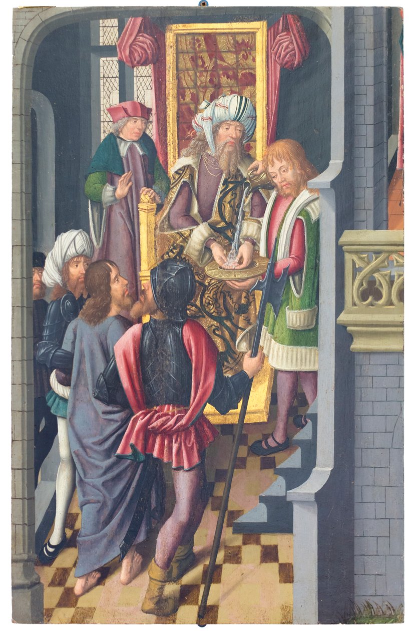 Kristus overfor Pontius Pilatus (maleri) af Jan Baegert
