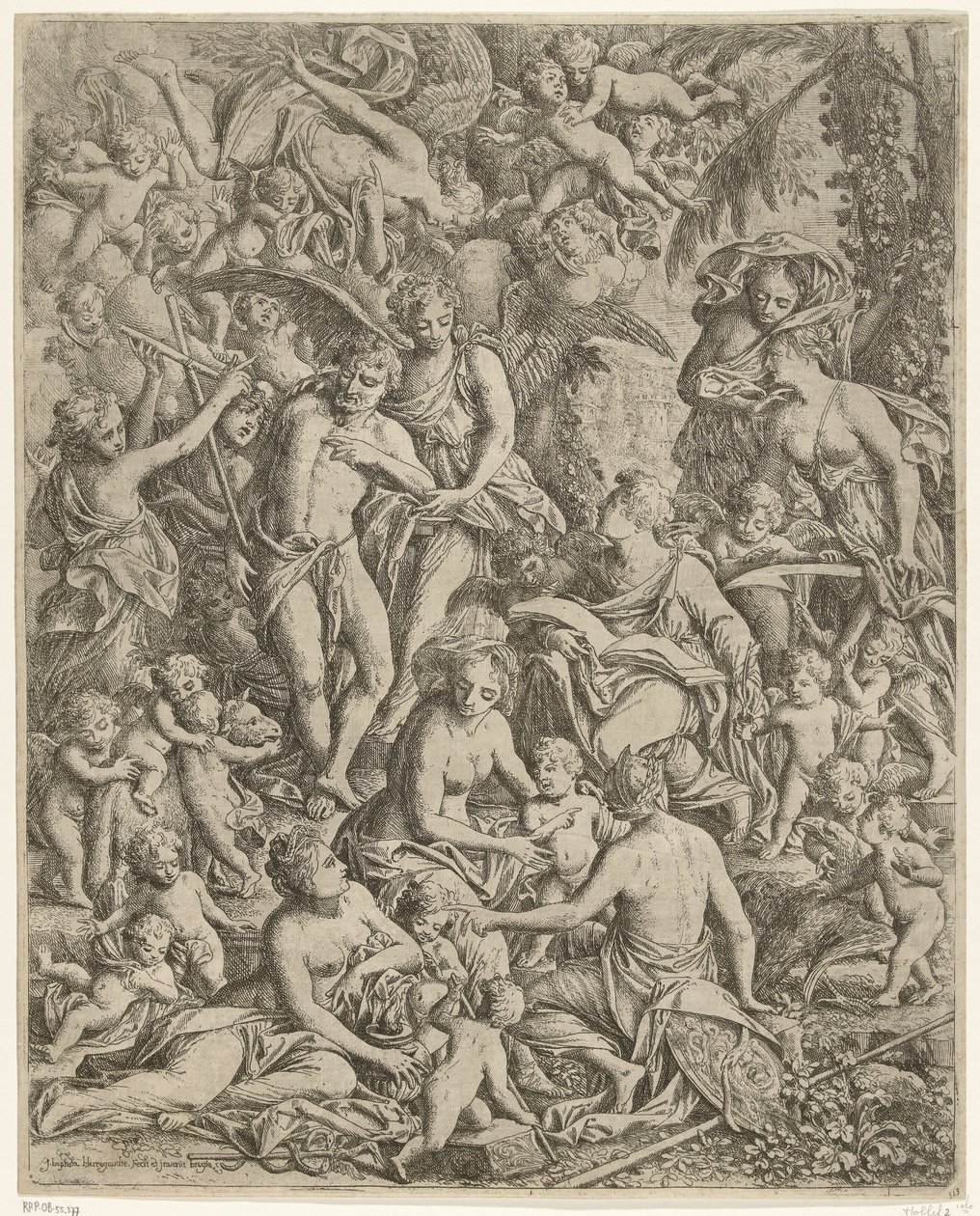 Johannes evangelisten og Johannes Døberen af Jan Baptist Herregouts