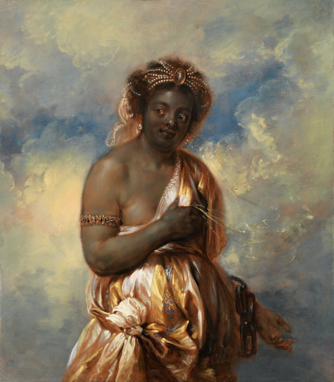 Allegory of Africa fra serien The Four Parts of the World. af Jan Boeckhorst