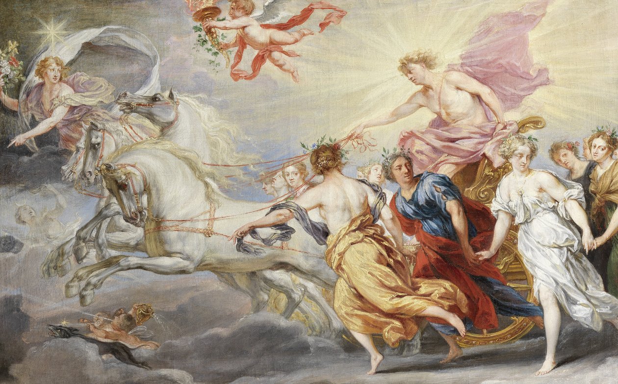 Latin: Phoebus Apollo Phoebus Apollo af Jan Boeckhorst