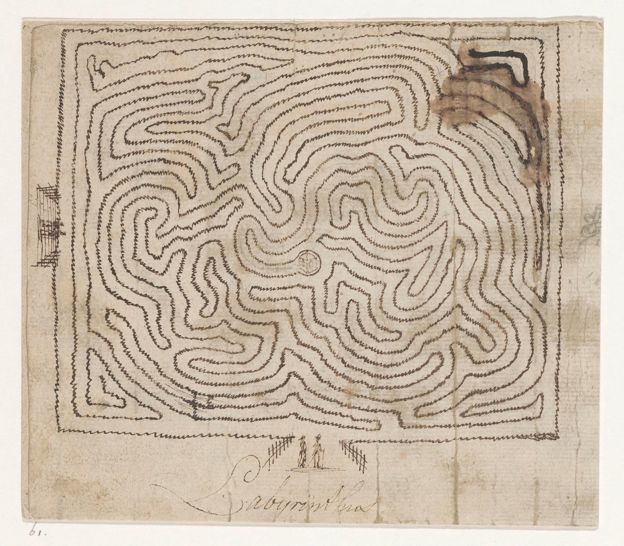 Labyrint Labyrinthus (titel på objekt) af Jan Brandes