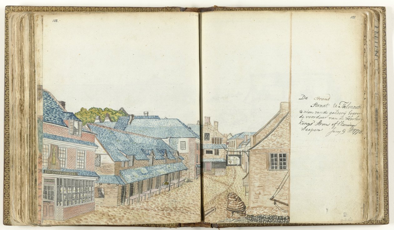 Strand Street ved Falmouth af Jan Brandes