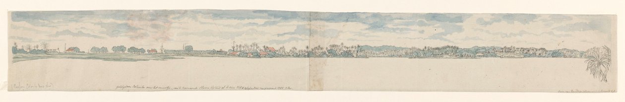 Udsigt over Colombo fra Slave Island af Jan Brandes